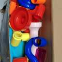 Marble Run Toy, 110pcs Marble Maze Kit STEM Educational Learning Toy for Kids, Mable Race Construction Railway Building Blocks with 60 Marbles Birthday Gift for Boys Girls 3 4 5 6 7 8 + Years Old