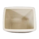 White Square Pot