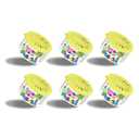 Bubble Baby Organic Tub - Long Lasting Mint Car Air Freshener & Odour Eliminator Pack of 6