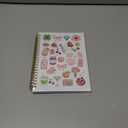 Yhtrg Coquette Preppy Fruit Spiral Notebooks, Cute Girly Journaling, Fruit Lover Gifts Journals for Women, Coquette Girly Office Supplies, Aesthetic Notebook for Note Taking, 5.5x8.3 Inch (pink)