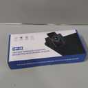 Wireless Charging Mouse Pad with Phone Holder Gaming Mousepad Desk Mat 15W Qi Fast Charging Pad Ultra-Smooth Surface Non-Slip Extended Premium Black Computer Keyboard Mat for MacBook PC Laptop