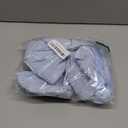 Riceshoot 2 Pcs Large Crib Bows 11 x 16 inch Coquette Bow Decorations for Nursery Crib Canopy Bed Large Bow Room Nursery Decor Infant Bassinet Bedroom Decor for Gender Reveal Gifts (Blue)