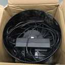 Hon&Guan 8 Inch Inline Booster Duct Fan with Speed Controller - 623 CFM Airflow with 44W Ultra-Low Power and Low Noise