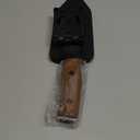 WATCHMAN F017 9.45inch Fixed Blade D2 Knives with Sheath,Big Full Tang Bushcraft Knife with Kydex Sheath Hunting Knife with Mircarta Handle for Camping, Survival, Fishing (areca palm), F017Black