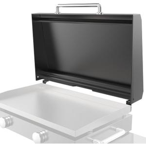 Upgraded Hinged Lid for Blackstone Griddle 28 inch, 1517 1853 1605 1803 1839 1856 1924 1983 2094 2145 2137 5003, Hard Cover Hood for Blackstone Griddle Accessories