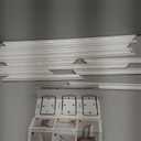 3 Set Pre-Cut Wall Peel and Stick Trim Molding Wall Wainscoting Panels 3D Self Adhesive Baseboard Molding Trim for Interior Decoration Living Room Bedroom Accent(12 x 24 x 0.98 in,White)