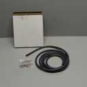 YAMAKATO 10 Feet 1/4 Inch ID Fuel Line Hose for Kawasaki Kohler Briggs & Stratton Small Gas Diesel Powersports Engines and Generators w/ 20 Clamp Rubber Black