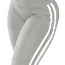 HBQ Women's 2 Piece Sweatsuit Slim Fit Top Flare Legging Pants Casual Tracksuit Lounge Matching Sets, Large