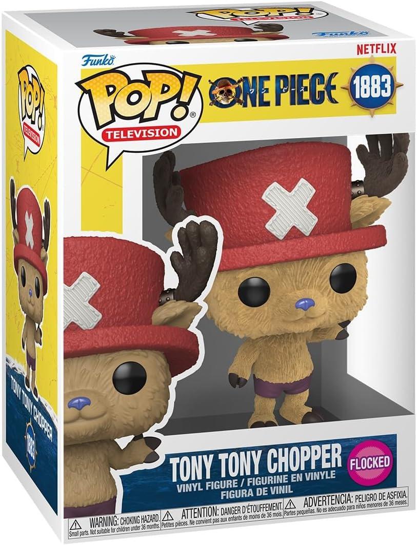 Funko Pop! TV: One Piece - Tony Tony Chopper - Flocked - Collectable Vinyl Figure - Gift Idea - Official Merchandise - Toys for Kids & Adults - Anime Fans - Model Figure for Collectors