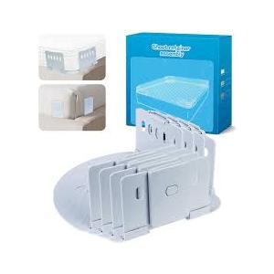 Fitted Sheet Holders For Corners Sheet Straps Bedsheet Holders For Corners 4pcs White