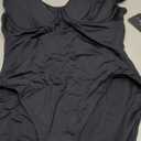 kate spade new york Women's Solid Underwire One Piece Swimsuit (Large, Black)