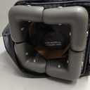 Pamo Babe Portable Playard,Sturdy Play Yard with Padded Mat and Toy bar with Soft Toys (Grey)