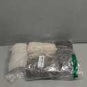 Set of 4 Soft Textured Decorative Throw Pillow Covers 18x18 Inch Cozy Farmhouse Cushion Cover Square Accent Pillow Cases for Bed Couch Sofa Living Room, Neutral