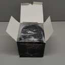 BESTINNKITS Smart Coffee Cup Warmer Set, Auto On/Off Gravity-induction Mug Office Desk Use, Candle Wax Cup Warmer Heating Plate (Up To 131F/55C), 14oz (Black)