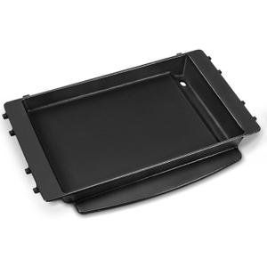 Replacement 7658 Parts for Weber Grill Griddle Spirit 200 300 Spirit II E-210 E-310 Series Genesis Silver B C 1000-5000 Grill Grate Accessories Weber Cast Iron Griddle Plate 1 Pack 7597 7598
