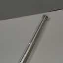 Ivilon Tension Curtain Rod - Spring Tension Rod for Windows or Shower, 54 to 90 Inch. Brushed Nickel