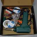 Soldering Gun Kit - Soldering Iron Kit with Adjustable Temp 180-520C,ON/OFF Button,80W LED Digital Internal Heat Soldering Gun,Auto Send Tin Soldering Kit for Electronics Welding Repair DIY