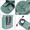 Stethoscope Holder Hip Clip.Night Shift Nurse Essentials Organizer,3M Littmann Stethoscope Belt Clip for Scrubs, Nursing Tools Holster Case,Teaching Stethoscope Holder (1-Dark Green)