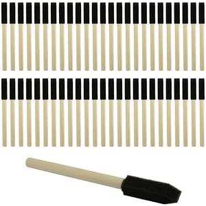 Fewanland 50pcs 1/2" Foam Brush with High Density Foam, mini Foam Brush for Small Project