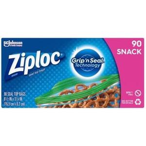 Replacement for fits Ziploc 71143 Secure Lock Zipper Snack Bag 3-1/4 W x 6-1/2 L in. (Pack of 12)
