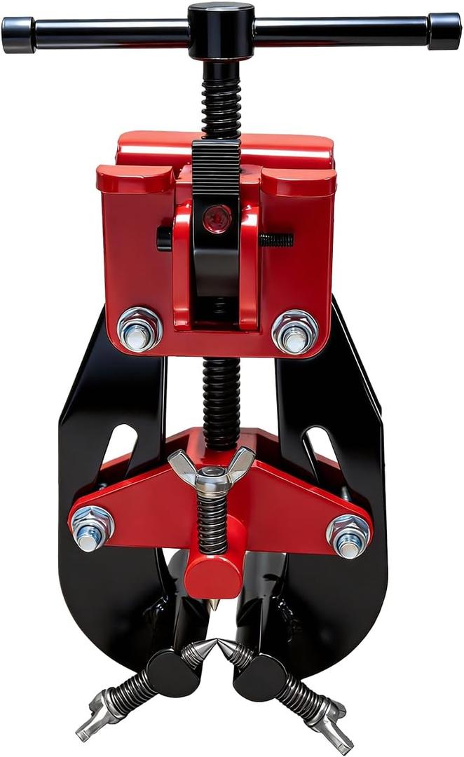 Quick Release Pipe Alignment Clamp 1"-3", T-Handle Welding & Pipe Fitting Tool for Pipes, Flanges, Tees