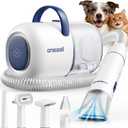 oneisall Dog Grooming Vacuum, 15000Pa Pet Vacuum Kit Shedding 99% Pet Hair, Dog Grooming Clippers with Trimmer Nail Grinder, 59dB Quiet Brush with 6 Tools, 2L Canister for Home Cleaning,Cozy SE 2