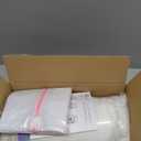 OMYSTYLE Full Body Bath Pillow, Bath Pillows for tub with Mesh Washing Bag & 21 Non-Slip Suction Cups, Spa Bathtub for Head Neck Shoulder and Back Support - 5D Air Mesh & Quick Drying (50x16 Inch, White)