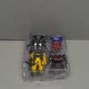 8 Pcs Mini Car Robot Toys, 3.5-inch Small Hero Action Figures, Birthday Favors Toys for Kids Age 5 +