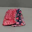 CuteBone Washable Dog Diapers Female No Tail Hole 3 Pack Reusable Doggie Period Training Pants Valentines for Docked-Tail Frenchie French Bulldog Boston Terrier Without Tail WWD20S Small