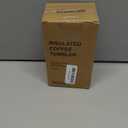 20 oz tumbler with handle, Lids and Straw, insulated Stainless Steel Coffee Mug, Keeps Drinks Cold up to 12 Hours, Fits in Car Cup Holder, 100% Leakproof, Iced Tea or Coffee, Smoothie(Ash Rose)