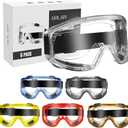 OXG Safety Goggles ANSI Z87.1 Glasses, Anti-Fog Protective Safety Glasses Lab Goggles Men Women Eye Protection Goggles