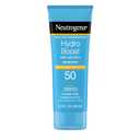 Neutrogena Hydro Boost Moisturizing Water Gel Sunscreen Lotion with Broad Spectrum SPF 50, Water-Resistant & Non-Greasy Hydrating Sunscreen Lotion, Oil-Free, 3 fl. oz, 3 Pack
