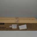 VAGKRI Outdoor Heaters, 1s Heating 1500W Infrared Patio Heater with Remote, 3 Heat Settings, 12H Timer, IP65 Waterproof, Wall Mount/Tripod Stand Electric Heater for Patio, Garage, Garden & Indoor Use