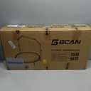 BCAN BT2 450/550LBS Mini Rebounder Trampoline for Adults with Bar, Fitness Trampoline with Bungees, Adjustable Handle, Stable & Quiet, Indoor Outdoor, Whole-Body Workout & Relaxation at Home-40IN/48IN