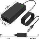 4 pin XLR power/12v 4 pin Power Supply for Sony F55, Venice, Canon C300 MKII, C500 MKII, C700 Camera Monitor
