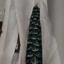 Flameless Candles with Remote  4 Pack Christmas Tree Candles, Battery Operated Snowy Tree Design, 3D Flickering Flame, Safe Holiday Home Decor for Christmas Decorations & Gifts