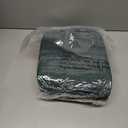 Andency Dark Emerald Green Comforter Set Full, 3 Pieces Ruffle Bedding Set, Vintage Farmhouse Comforter Set, Ruffled Bed Comforter, Lightweight and Soft Bedding Comforter for All Seasons (Full (79"x90"))