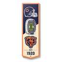 YouTheFan NFL Chicago Bears 3D 6 x 19 Fan Banner