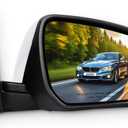 SCITOO Passenger Side View Mirror Fit For Chevy For Equinox & For GMC Terrain, 2018-2023 W/TURN SIGNAL, W/BLIND SPOT DETECTION, CHROME,8 PINS Right Exterior Mirror GM1321595 84225387-PFM