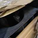A15 Deep Profile HDPE Trench Drain-39.4Lx6.1Wx5.5H in. Channel Drain with Grates,6 Pack Total Length 236.22 in, Plastic Yard Drainage System for Outdoor,Yard Fence,Pool,Sidewalk,Patio