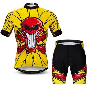 Cycling Jersey Shorts Set Pro Team Bicycle Clothing MTB Jerseys for Men