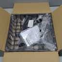 CXWXC Bike Basket Rack - Large Front Bicycle Basket with Struts - Front Mount Aluminium Bike Basket Large Capacity