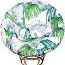 Papasan Chair Cushion Only, 52 in Cushion for Papasan, Round Leisure Papasan Seat Cushion (Hawaii)