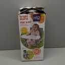 Bright Starts Pop 'N Sit Portable Booster, Indoor/Outdoor Use, Floor Seat with Feeding Tray, Grey, 6 Mos - 3 Yrs (1 Count (Pack of 1), Gray 2)