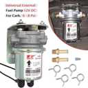 P4594 replacement Electric Fuel Pump 12V 6-8 Psi fuel pump pre-assembled universal rotary vane for automotive replacement (wiring attachment improved)