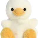 Aurora Adorable Palm Pals Gavin Goose Stuffed Animal - Fun Collectible Plush for Kids and Adult Collectors - Perfect for Decorating Rooms and Birthday Gifts - White 4.5 Inches