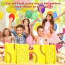 2 x 16 Pcs Softball Party Treat Bags,Softball Gift Bags,Softball Goodie Favor Treat Bags,Softball Treat Candy Bags with Handle,Softball Present Bags for Sport Softball Birthday Party Decorations Supplies