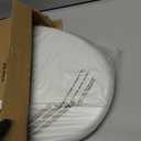 Bemis 7300SLEC Slow Close Toilet Seat, Easy Clean Hinges and Durable Plastic Seat, Made in USA, Elongated, White