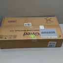 Klvied Rolling Mobile Desk with Cup Holder, Portable, Adjustable Height Small Stand up Desk on Wheels for Home Office Laptop Cart, Computer, Standing or Sitting,Oak