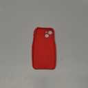 LOVE 3000 Designed for iPhone 14 Case, Premium Silicone with [Soft Anti-Scratch Microfiber Lining] Shockproof Protective Phone Case for Men Women Girls 6.1", Red